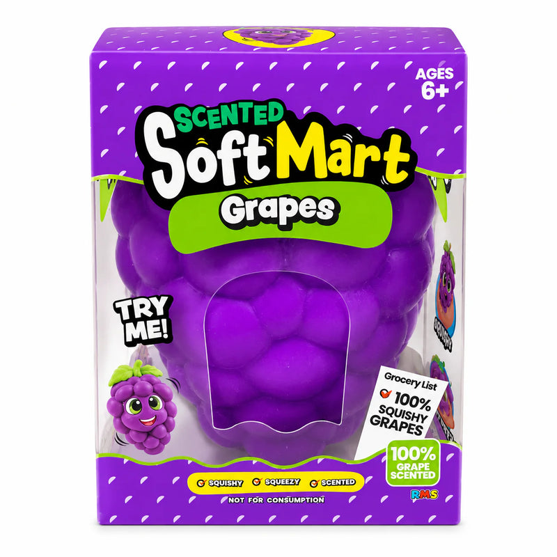 🍇 Soft Mart Grapes Squishy