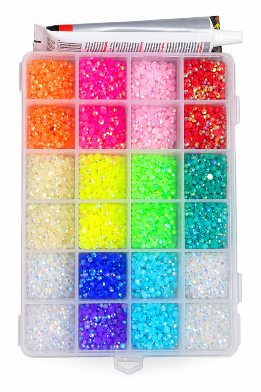 طقم تزيين Bedazzling Spark – 24 لون