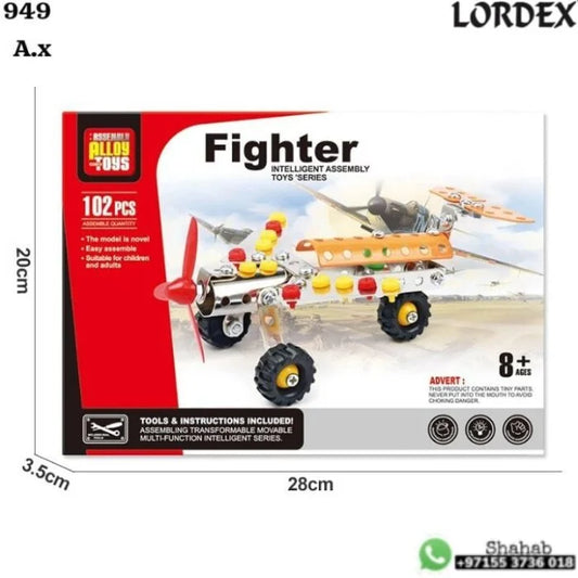 Meccano Building Set – 102 Pieces