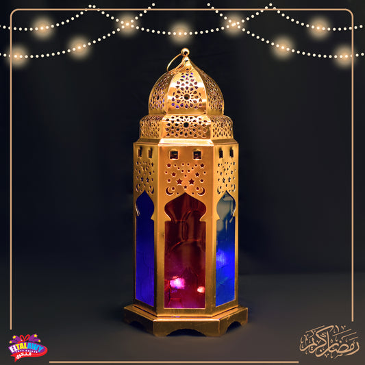 ✨ فانوس رمضان المعدني