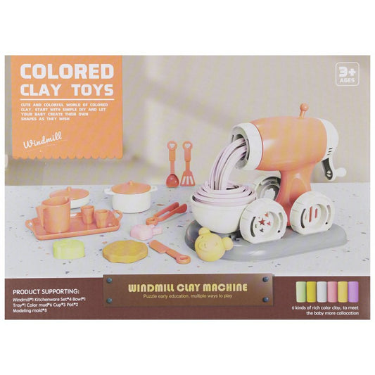 ماكينة صنع النودلز بالصلصال – Colored Clay Noodle Machine: