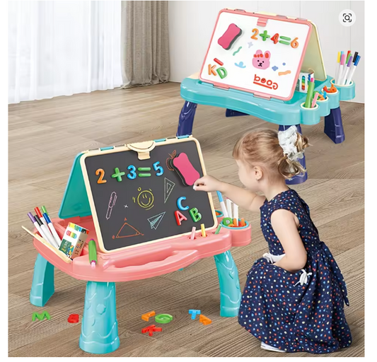 🖍️ سبورة تعليمية مزدوجة للأطفال – Double-sided Magnetic Board(8025)