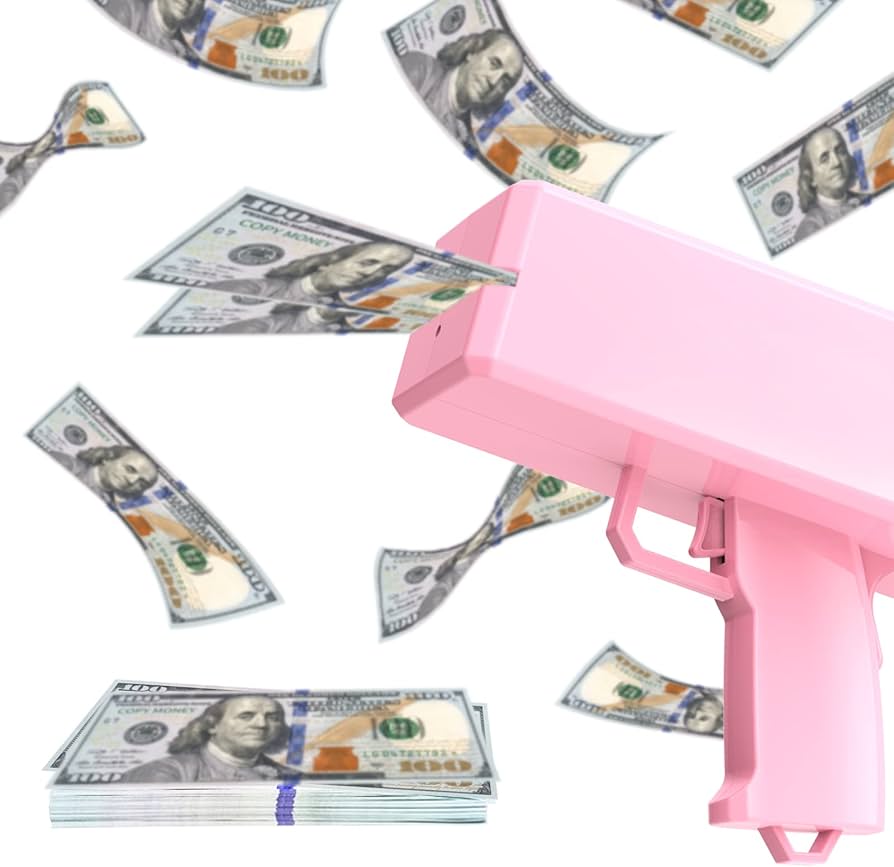 Super Money Gun Toy Money Gun Party