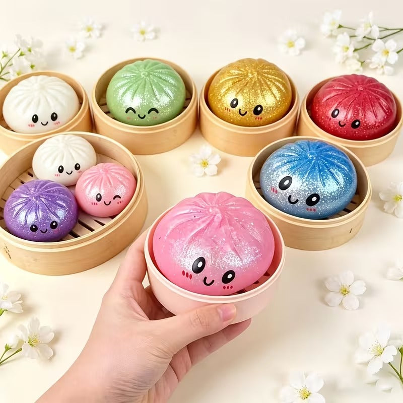 Dumpling Squishy Original ✨🥟 Glitter