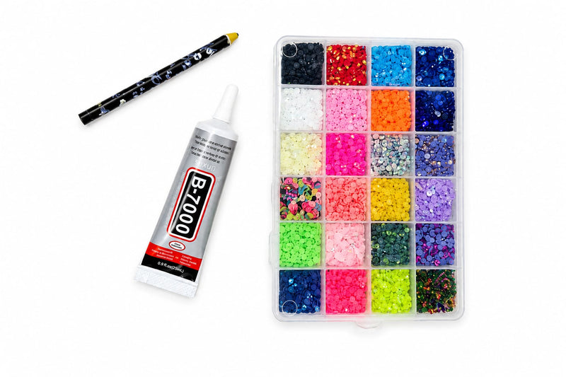✨Beddazling Sperkle Kit – 24 Colors