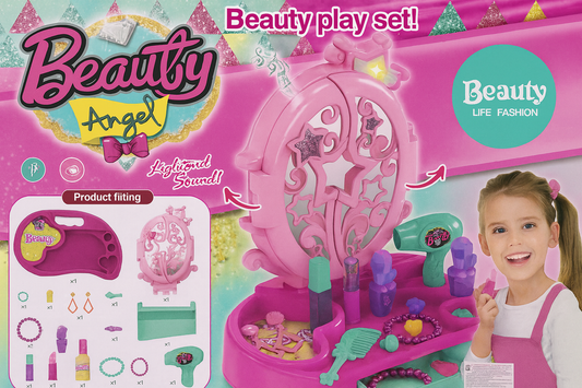 Beauty Angel - طقم ألعاب تجميل للأطفال