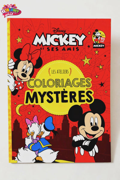 Disney Coloring Book with Numbers 🎨