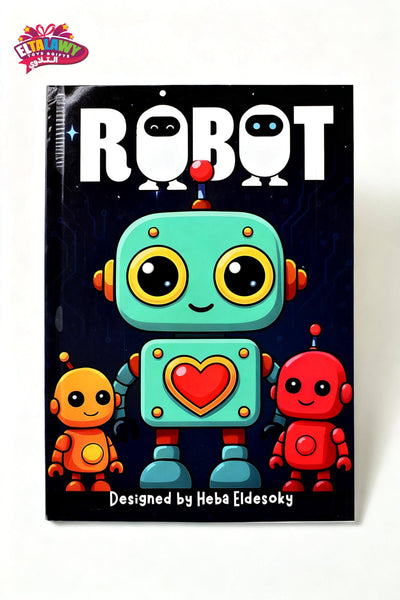Robot Coloring Book