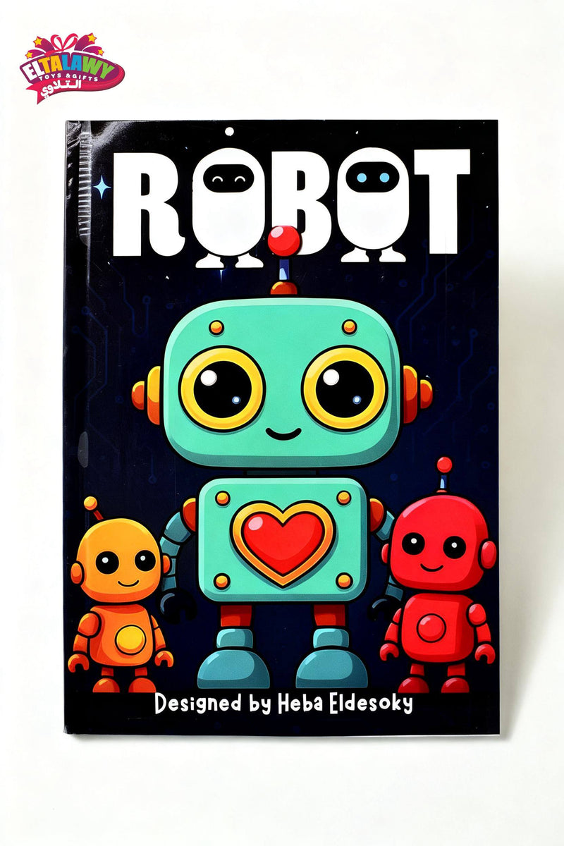 Robot Coloring Book