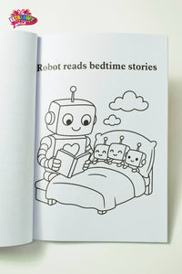 Robot Coloring Book