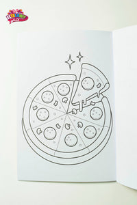 Fast Food Coloring Book