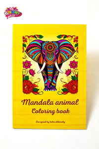 Mandela Animal Coloring Book
