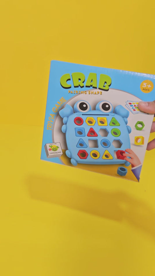 Crab cute shape geometry game