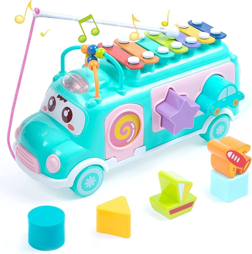 Baby Xylophone Musical Bus